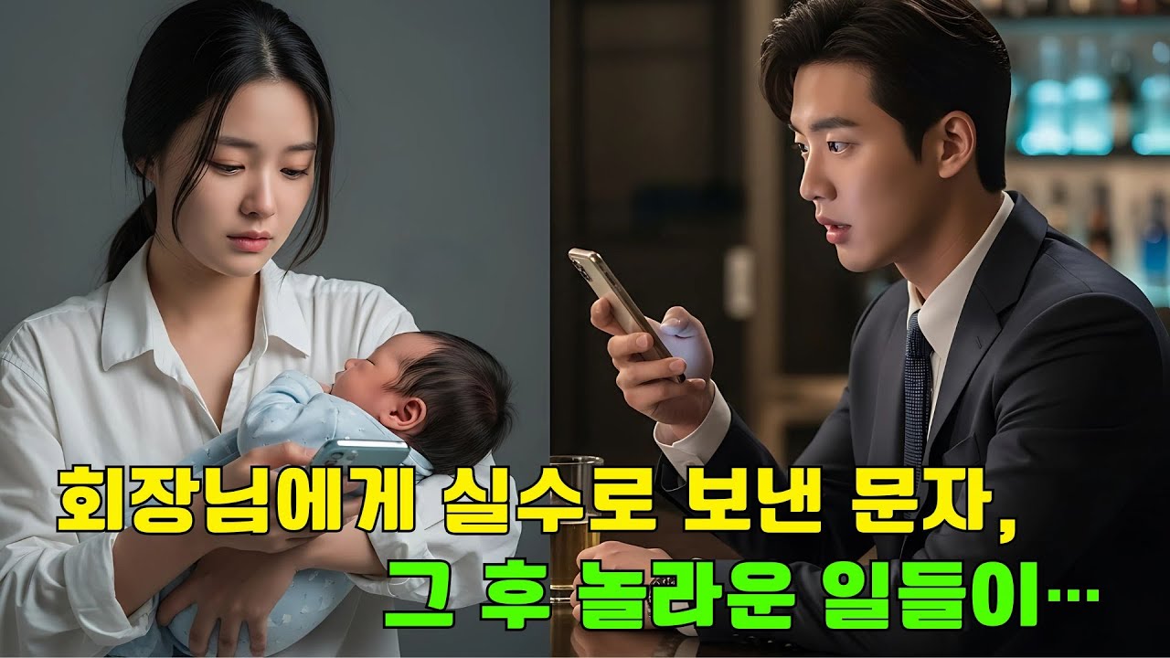 갓난아이 분유 살 돈 달라며 보낸 문자… 잘못 보낸 상대는 재벌 회장님이었다!