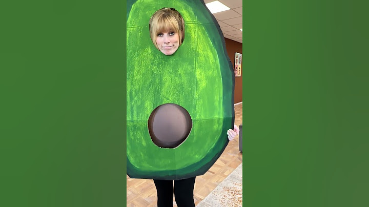 Marit's Carnavals outfit! 🥑