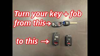 Honda Element Key Mod - 2 types of switchblade key fobs