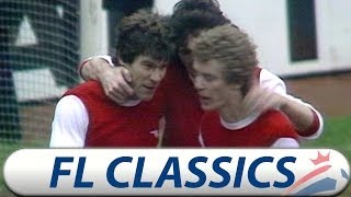 Arsenal 3 v Man Utd 1 | 1977/78 | Football League Classic Matches