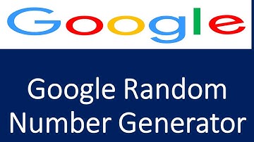 Google Random Number Generator |  What happens if you search for Random Number Generator in Google?