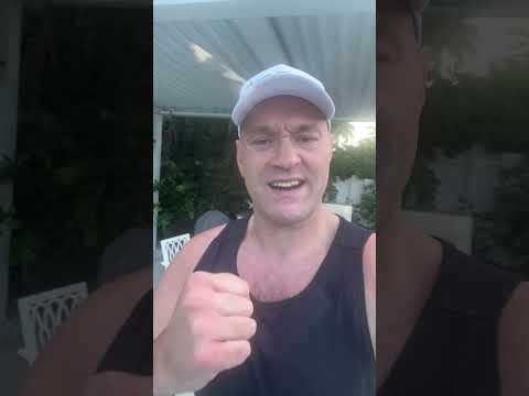 A training update from Tyson Fury as he prepares to do a 'demolition job' on Anthony Joshua 👀