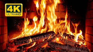 🔥 Cozy Fireplace 4K (12 HOURS). Fireplace with Crackling Fire Sounds. Crackling Fireplace 4K screenshot 4