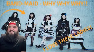 Band Maid - Why Why Why | Such powerful voices! {Reaction}