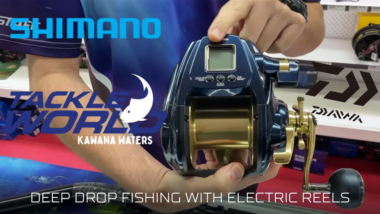 Deep Drop Fishing Electric Reels - SHIMANO - DAIWA 