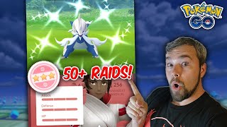Shiny Hisuian Samurott Raid Day 2! Hundos, Shinies, & More! (Pokémon GO)