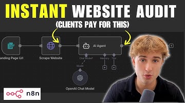 How to Build an AI Landing Page Audit That Clients Will Pay For (n8n, No Code)