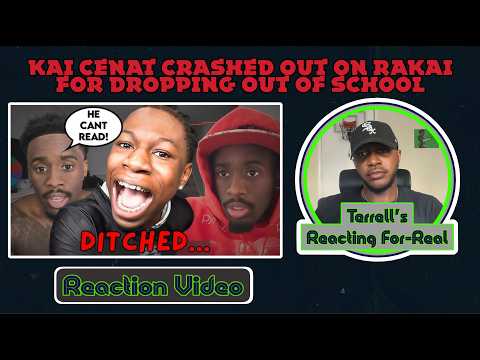Kai Cenat Crashed Out On Rakai For Dropping Out Of School (Reaction)
