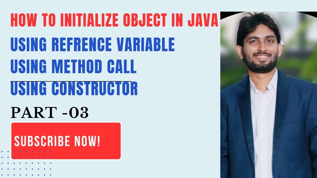 How to initialize the object In Java |#oopsconcept |#viralvideo|# ...