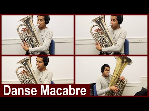 Saint-Saëns - Danse Macabre [Euphonium / Tuba Quartet Arrangement]