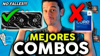  NO FALLES: Mejores COMBOS CPU y GPU 2023!!! - Procesadores para PC Gaming