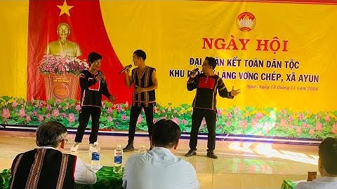 Ngày hội Đại đoàn kết toàn dân tộc tại làng Vơng Chép, xã Ayun