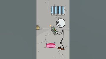 How to Escape Prison | Henry Stick man | Attempt 2