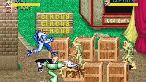 Captain Commando - Capcom 1991 - 2 players 1 credit gameplay