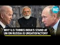 ‘Unsurprising…’: White House official condemns India’s stand at UN over Russia’s Ukraine invasion