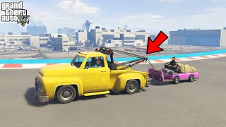 Car + Car Challenge 0.00009% People Never Complete this Race in GTA 5!