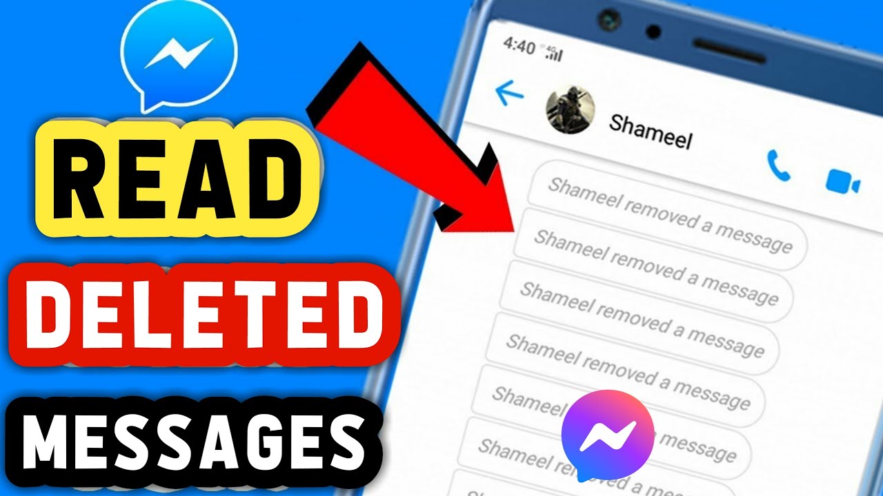 How to Read Unsent Messages on Messenger [ Updated ] - YouTube