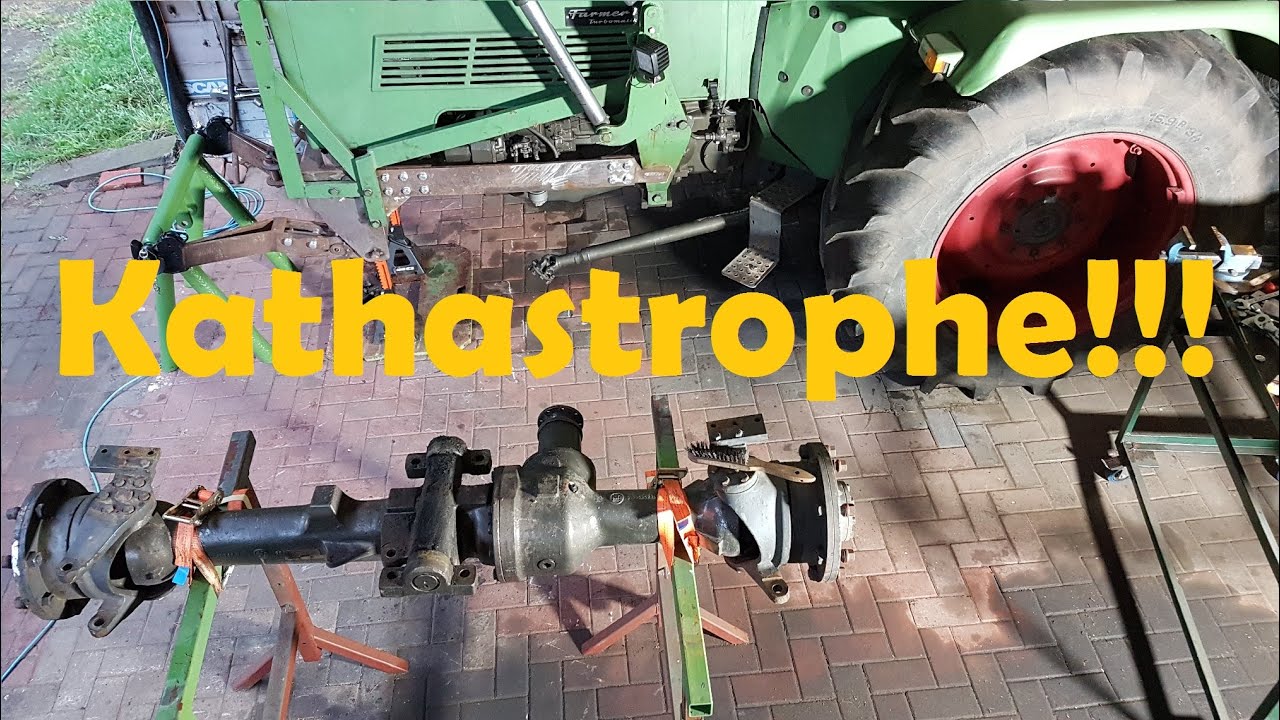 Restauration Allradachse #Teil 1 Ausbau der Achse | Fendt Farmer 108s | DIY | BPW Achse