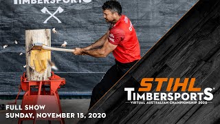 STIHL TIMBERSPORTS®: Virtual Australian Championship 2020