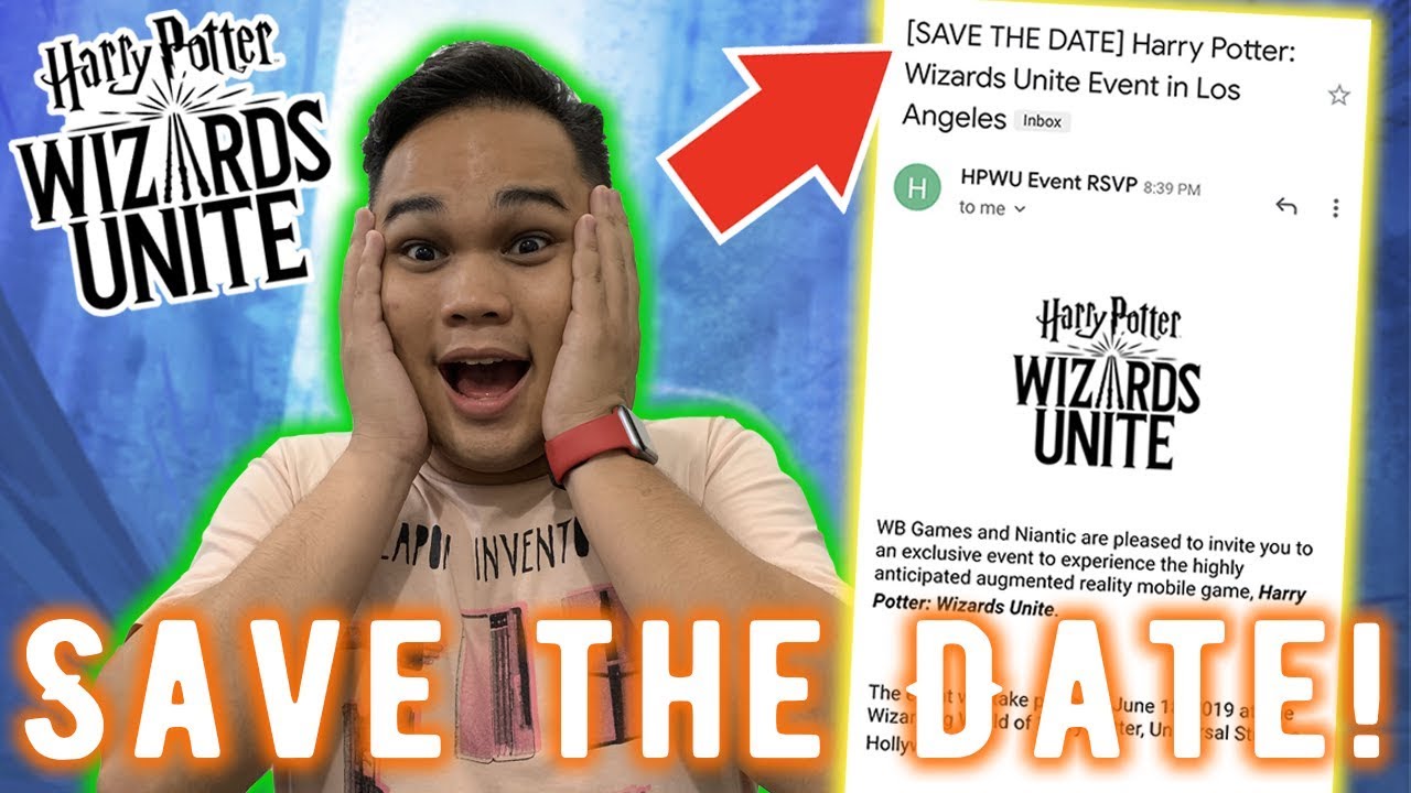 THERE'S A SECRET EVENT IN HOLLYWOOD FOR WIZARDS UNITE???