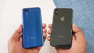 Honor 10 vs iPhone X Speed Test Comparison | Shocking Results !