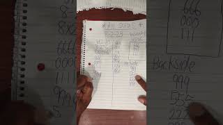 (ALL STATES) lottery pattern for TRIPLES QUADS... A MUST WATCH if u chase triples