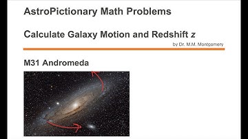 Calculate Galaxy Motion Toward or Away, Redshift Value z, and Whether Blueshift or Redshift