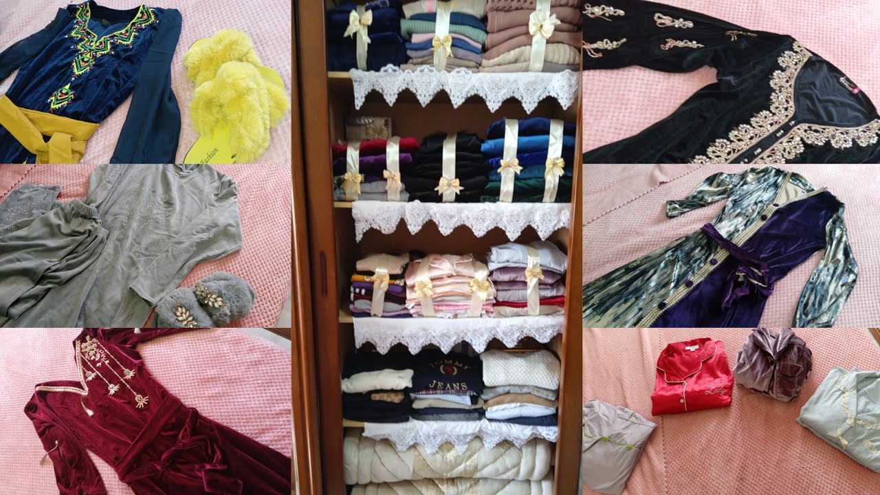 سلسلة جهاز العروسة 👰:ملابس الشتاء 🌧️ لي رايحة لدار العايلة ❤️مع الاسعار 💰