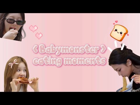 Babymonster eating moments #babymonster #eating #fypシ 
