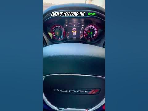 How To Turn Traction Control Completely Off In A Dodge Challenger Or