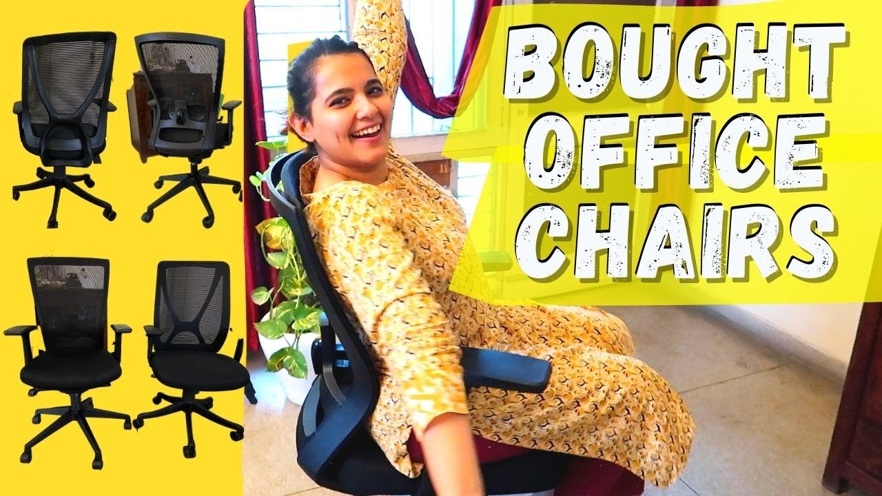 We Bought Office Chairs for Work From Home | Buying from an Offline