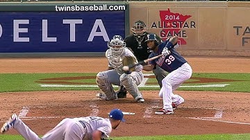 KC@MIN: Escobar scores on error to open the scoring