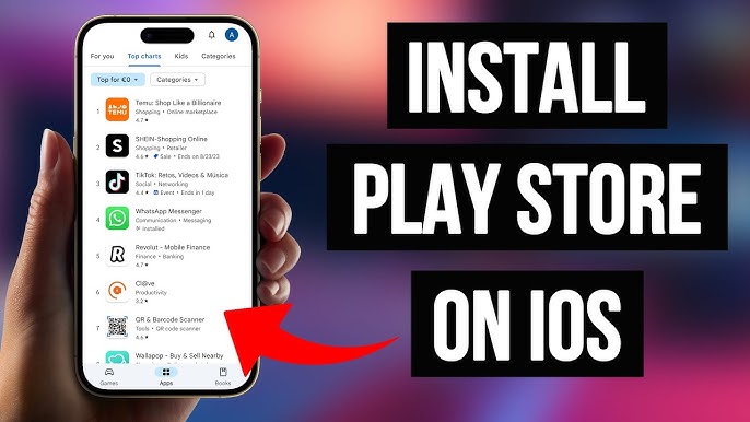 How to Use Google Play Store on iPhone! [EASY] 