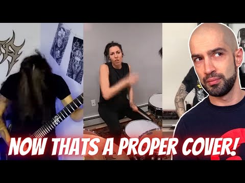 SEPULTURA Territory Cover REACTION (CRYPTA, LIFE OF AGONY, ONCE HUMAN, HAND OF JUNO)