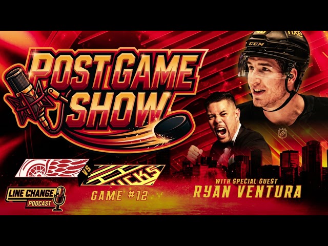The Line Change Podcast: Episode 606 - Post Game Show: Canucks vs. Red Wings | Game #12 Recap & R...