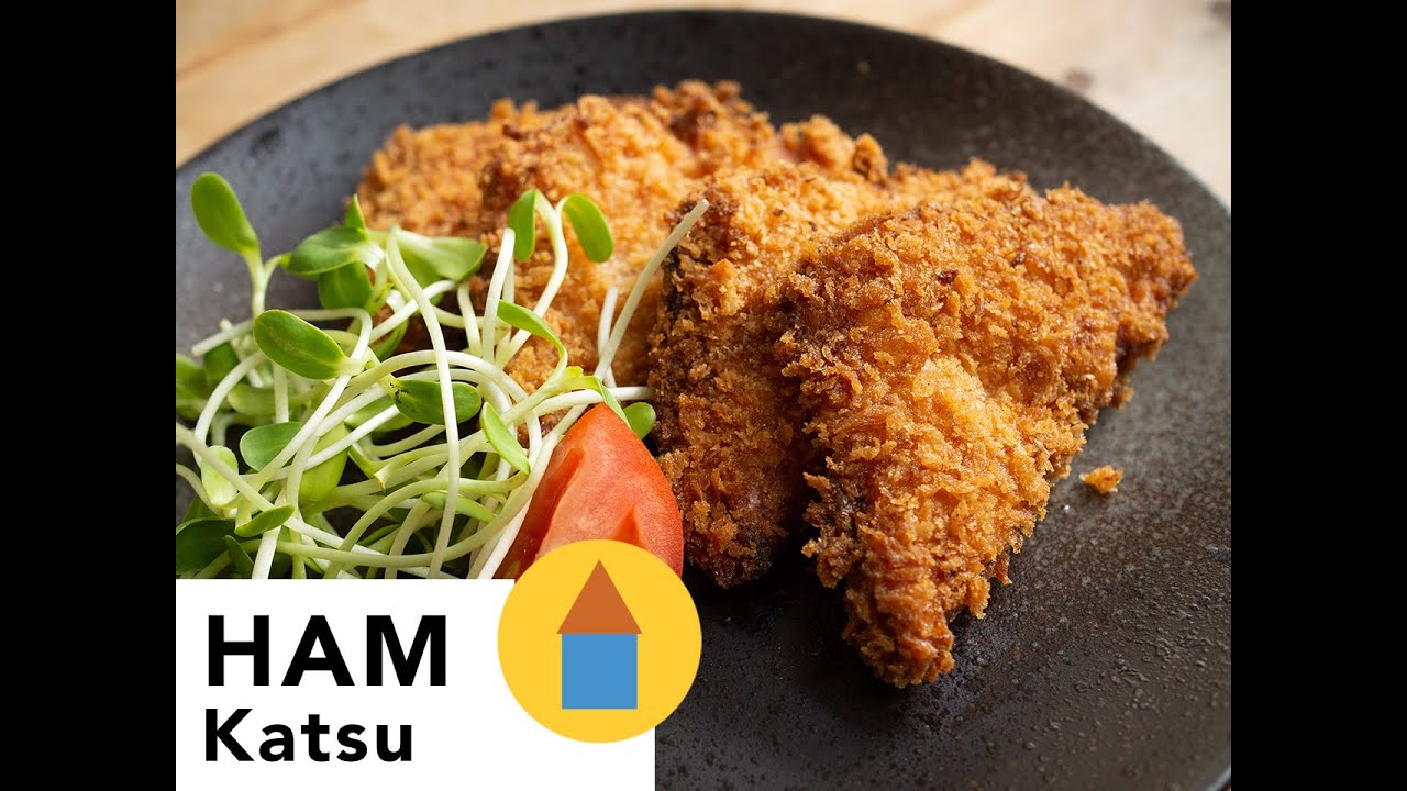 Ham Katsu the easiest katsu you can do at home. YouTube