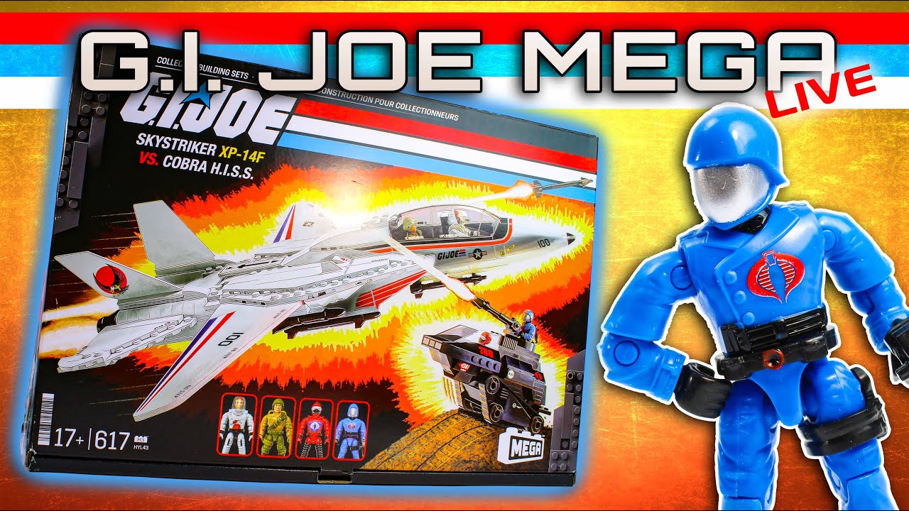 MEGA G.I. JOE Skystriker vs. COBRA H.I.S.S. set de segunda mano por 120 EUR en Madrid en