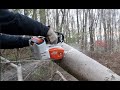 #605 How Many Batteries to Cut one Load of Firewood? Stihl MSA 161T Chainsaw