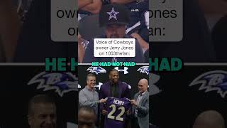 Jerry Jones doesn't know if Derrick Henry would be having a career year on the Cowboys #shorts