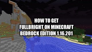 Edição Bedrock 1.16.201 - Minecraft Wiki