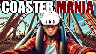 Coaster Mania: Mixed Reality Rollercoaster Tycoon on Quest!
