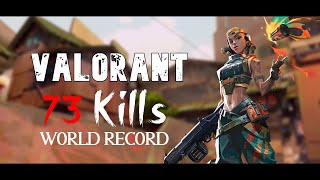 73 KILLS! - VALORANT RECORD HIGHLIGHTS (Raze)