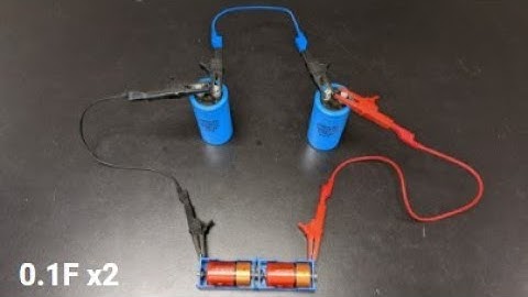 Capacitors in Series (0.1 Farads x2)