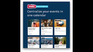 Engage & Grow Your Community with our All-in-One Community Event Platform | Localist