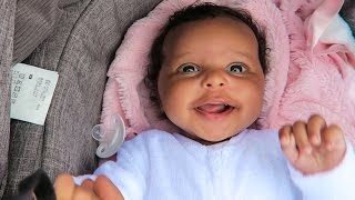 BABY'S FIRST SMILE!