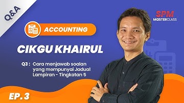 EP3. Accounting - Preview Class by SPM Masterclass