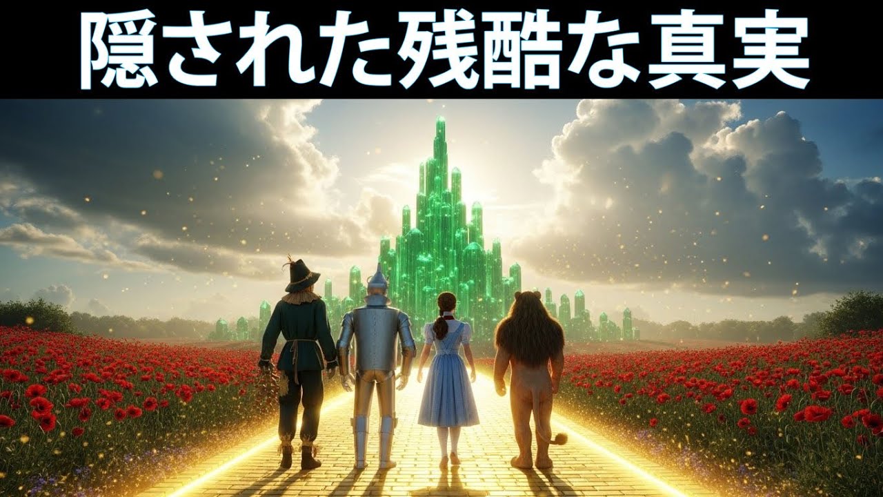 あなたが知る『オズの魔法使い』は嘘だった。隠された本当の残酷な物語
