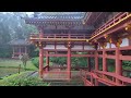 2024   Byodo In Temple Hawaii in the Rain 5