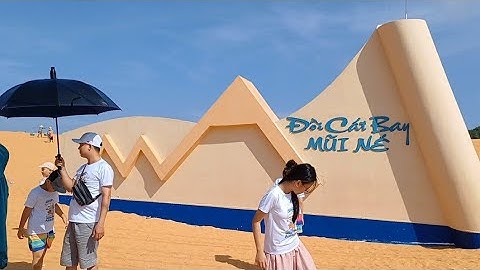 (85). Tham quan Đồi Cát Bay Mũi Né, Phan Thiết