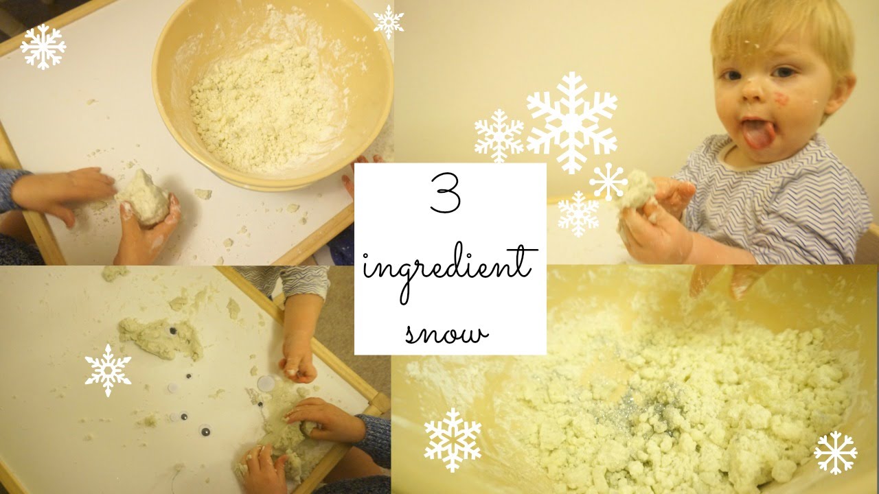 MAKING FAKE SNOW VIDEO YouTube